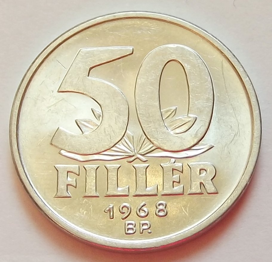 50 fillér 1968 Magyar Népköztársaság - Zomi Numizmatika